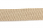 Preview: Gurtband Baumwolle 25mm sandstein (1 m)